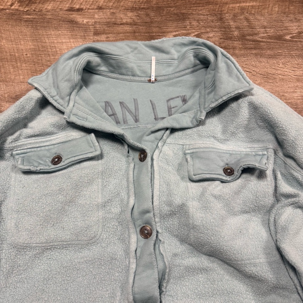 Free People Ruby Shacket Jacket Size Large - image 4